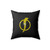 Static Shock Logo Square Pillow Cover