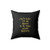 Youre Lucky Im Not Allowed To Do Magic Outside Hogwarts Quote Square Pillow Cover Youre Lucky Im Not Allowed To Do Magic Outside Hogwarts Quote Square Pillow Cover