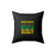 Father's Day Never Dreamed I'd Be A Cheer Dad Killing It Square Pillow Cover