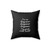 Good With Math Funny Gift For Engineer Square Pillow Cover
