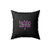 Hope Matters Survive Live Hope Fight Breast Cancer Support Cancer Awareness Pink Square Pillow Cover