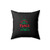 I'm Making A Fist And Checking You Twice Hockey Christmas Holidays Square Pillow Cover
