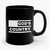 American Flag God's Country Ceramic Mug