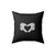 Mickey Mouse Heart Square Pillow Cover