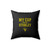 My Cup Size Is Stanley Pittsburgh Penguins Hockey Fan Square Pillow Cover