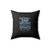 Proud Softball Dad Favorite Player Square Pillow Cover