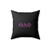 Theta Alpha Phi Elmhurst Square Pillow Cover