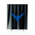 Nightwing Superhero Logo Batman Robin Symbol Shower Curtain