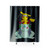 Pokemon Bulbasaur Pikachu Naruto Inspired Shower Curtain