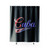 Political Cuba Flag Script Font Shower Curtain