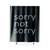 Sorry Not Sorry Celebrity Chelsea Handler Comedian Shower Curtain