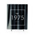 The 1975 Logo Square Shower Curtain
