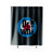 The Dr Who Logotardis Funny Shower Curtain