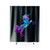 Unicorn House The Galaxy Stars Dust Space Spacecraft Shower Curtain