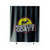 Where's The Goat Jurassic Park Funny Dinosaur Goat Shower Curtain