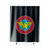 Wonder Woman Symbol Superhero Shower Curtain