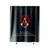 Anonymous V For Vendetta Assassin's Inspired Guy Fawkes Revolution Shower Curtain