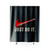 Baseball Bat Bloody Just Do It Shower Curtain