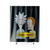 Beavis And Butthead Parody Rick And Morty 1 Shower Curtain
