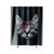 Cat Bowie Cat Glam Rocker Starcat Space Oddity Shower Curtain