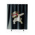 Dabbing Cat Dabbing Animal Shower Curtain