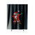 Dabbing Santa Shower Curtain