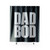 Dad Bod Dad Gifts Funny Shower Curtain