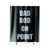 Dad Bod On Point Fathers Day Funny Dad Shower Curtain