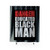 Danger Educated Black Man Shower Curtain