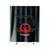Deadpool Mr Chatterbox Mr Men Marvel Mashup Shower Curtain