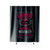 Deadpool Whiskey Antihero Drinking Mash Up Shower Curtain