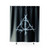 Deathly Hallows Symbol Harry Potter Shower Curtain