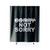 Demi Lovato Sorry Not Sorry Shower Curtain