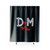 Depeche Mode 3 Rock Metal Shower Curtain