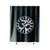 Devanagari Script Om Yoga Aum Shower Curtain