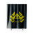 Distressed Nakatomi Plaza Corporation 1 Shower Curtain