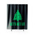 Let's Get Lit Christmas Tree Shower Curtain