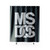 Ms Dos Retro Computer Logo 1 Shower Curtain