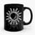 Boho Draping Sun And Moon Gypsy Ceramic Mug