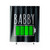 Battery Power Daddy & Baby Matching Fathers Day Present 2 Shower Curtain