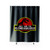 Billy And The Cloneasaurus Logo Shower Curtain