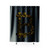 Bitcoin Distorted Btc Logo Shower Curtain