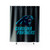 Carolina Panthers Football Logo Shower Curtain
