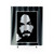 Charlie Don't Surf Charles Manson Shower Curtain