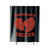 Cool Wutang Chocolate Deluxe Hip Hop Music Shower Curtain