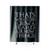 Funny Beard That's What I Do I Grow A Beard And I Know Things Shower Curtain