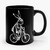 Bunny On Bicycle Ceramic Mug