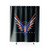 Logan Paul Bird Maverick American Flag Logo 2 Shower Curtain