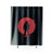 Red Spere Shower Curtain