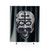 Skull With Leviathan Cross Shower Curtain